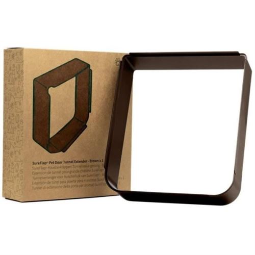 SUREFLAP Extension de tunnel chatière grande - Pack individuel - Marron