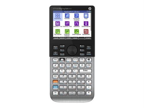 HP Prime G2 - Calculatrice graphique - USB - pile - métal brossé