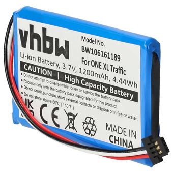 Batterie De Rechange Pour Garmin GPSMap 276Cx - 6800 MAh, 3,7V, Li-ion, Compatible Avec Modèles D'origine