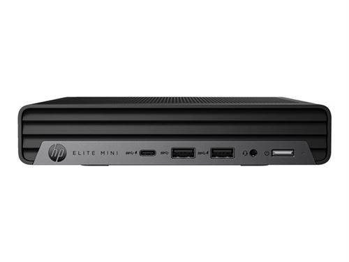 HP Elite 800 G9 - Mini bureau Core i7 i7-14700 / jusqu'à 5.4 GHz - vPro Enterprise - RAM 16 Go - SSD 512 Go - NVMe, TLC - UHD Graphics 770 - Gigabit Ethernet, IEEE 802.11ax (Wi-Fi 6E), Bluetooth 5.3 - Win 11 Pro - moniteur : aucun - clavier : Français -