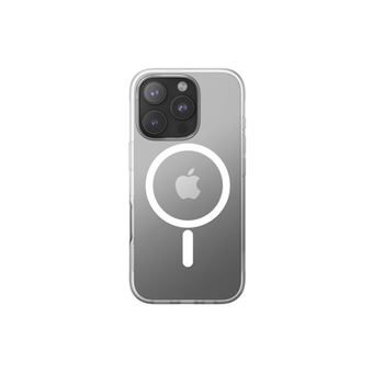 Belkin SheerForce - Coque de protection pour téléphone portable - magnétique - compatibilité avec MagSafe - plastique - clair - pour Apple iPhone 16 Plus - 1