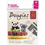 Kit DIY Bougies d'anniversaire - Koala - 2 pcs