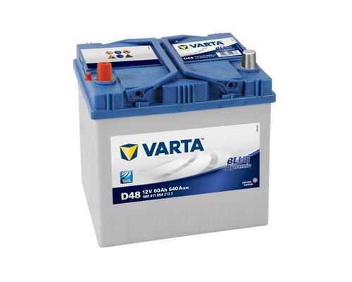 VARTA  Blue Dynamic D48 Batterie Voitures, 12 V 60Ah 540 Amps (En)