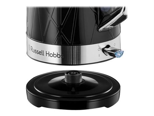 Russell Hobbs Structure 28081-70 - Bouilloire - 1.7 litres - 2.4 kWatt -  noir brillant avec accents en acier inoxydable - Bouilloire - Achat & prix