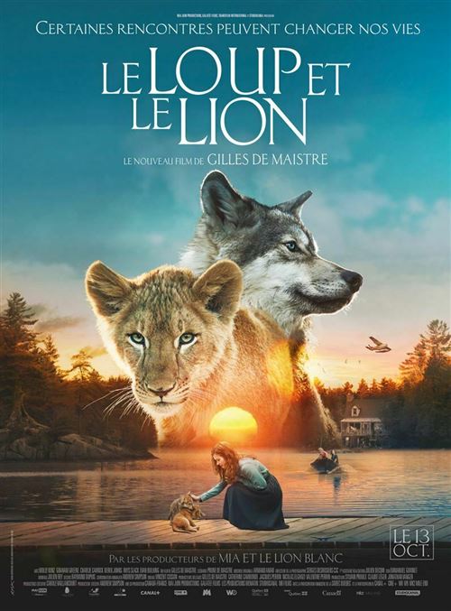 Affiche de Cinéma Originale - Le Loup Et Le Lion - 2021 - Gilles De Maistre - 118x158cm