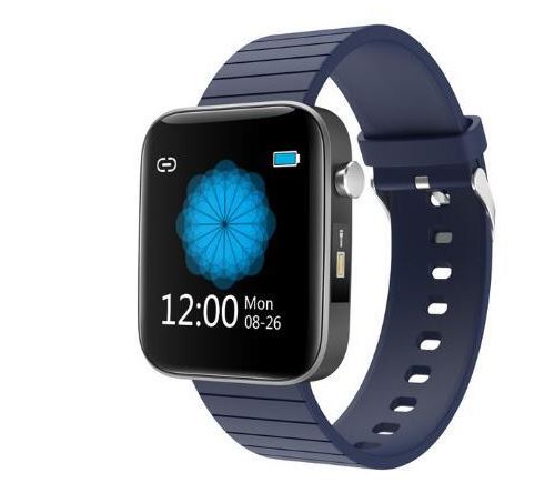 Montre connectée Chronus T68L Étanche Fitness Tracker-Bleu-Chronus