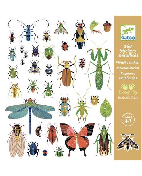 Tampon et gomettes Djeco Microcosmos - Djeco