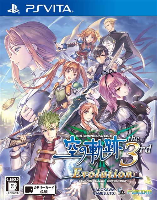Jeu vidéo Eiyuu Densetsu Sora No Kiseki The 3rd Evolution Pour Ps Vita