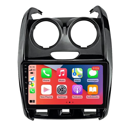 Autoradio Multimédia RoverOne Android CarPlay Android Auto GPS pour Renault Duster 2015 - 2020