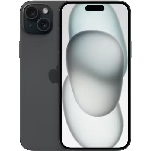 Apple iPhone 15 Plus 6,7'' 128 Go noir Reconditionnné avec Batterie neuve