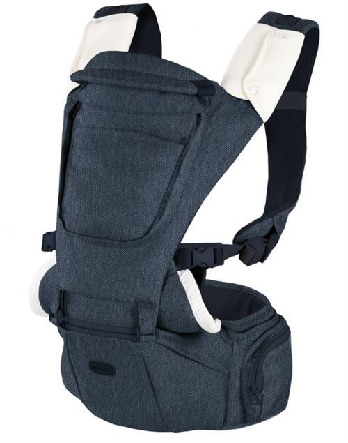 Chicco porte-bébé Denim junior polyester/mesh jeans bleu