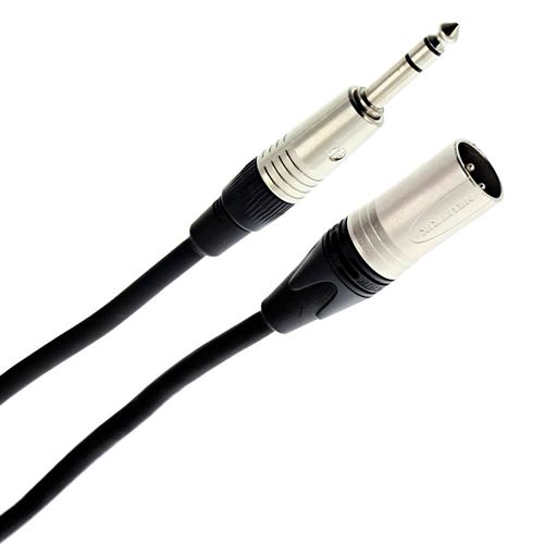 Câble Micro Plugger Câble XLR Mâle 3b - Jack Mâle Stéréo 15m Elite