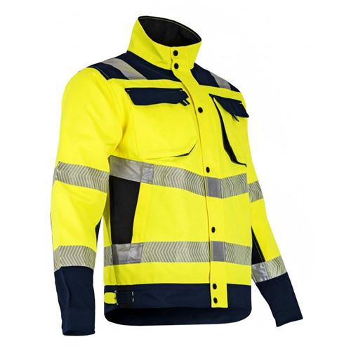 Réflexion blouson haute visibilité LMA T4 L Jaune fluo/ Marine - 2219 T4/L