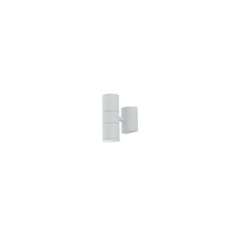 Applique Murale Extérieure TIRA Up&down - 2x GU10 - Acier Inoxydable - IP44 - Blanc Chaud 3000K - SSC-LUXon