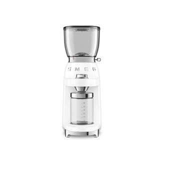 Moulin à café 130g 150w blanc Smeg CGF11WHEU