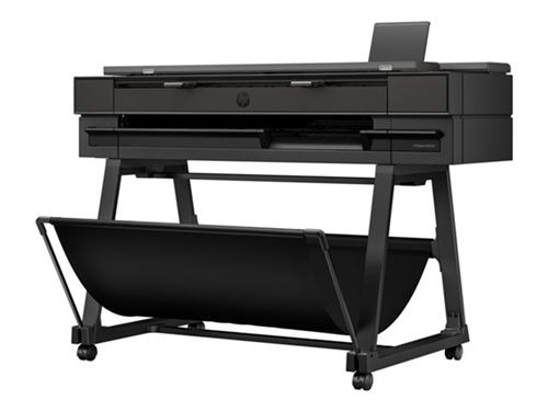 HP DesignJet T850 - 36" imprimante multifonctions - couleur - jet d'encre - 914 x 2770 mm (original) - 914 x 1676 mm, 305 x 457 mm (support) - jusqu'à 0.42 min/page (impression) - Gigabit LAN, Wi-Fi(n)