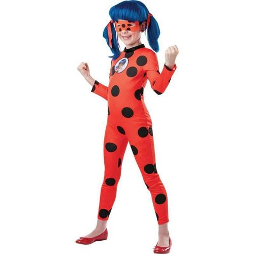 Déguisement et peluche Miraculous - Ladybug - Taille M (5-6 ans)