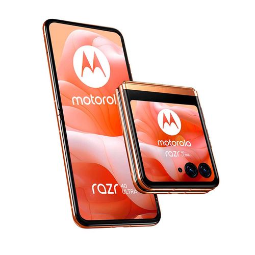 Smartphone Motorola Razr 40 Ultra orange 6.9 RAM 8 Go stockage 256 Go