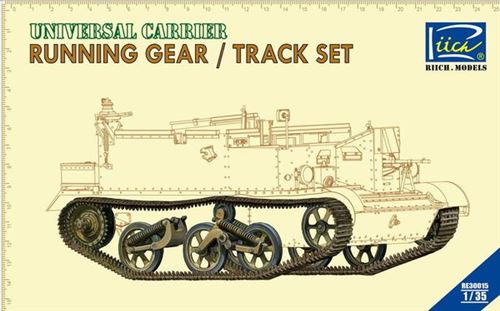 Running Gear & Tracks Set For Universal Carrier- 1:35e - Riich Models
