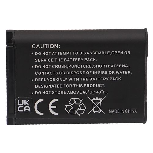 EXTENSILO 2x Batterie compatible avec Sony Cybershot DSC-RX100 VII, DSC-RX1R II, DSC-RX1RM2, DSC-RX1R appareil photo (1100mAh, 3,7V, Li-ion)