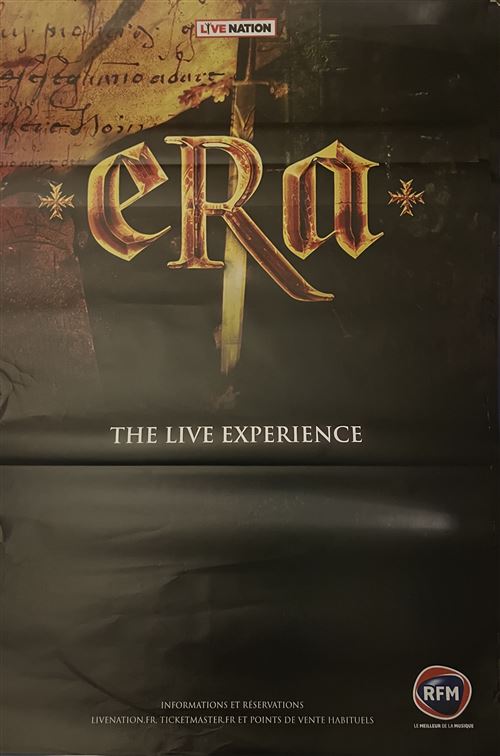 Affiche - ERA - The live Experience - 80x120cm