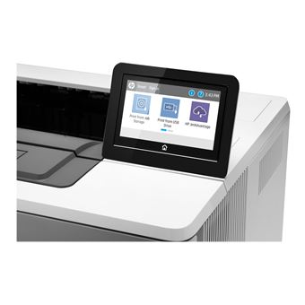 HP LaserJet Enterprise M507x - Imprimante - Noir et blanc - Recto-verso - laser - A4/Legal - 1200 x 1200 ppp - jusqu'à 43 ppm - capacité : 1200 feuilles - USB 2.0, Gigabit LAN, Wi-Fi(n), hôte USB 2.0, Bluetooth LE - 1