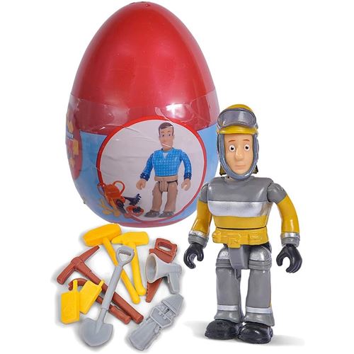 Simba Toys 109251056 - Sam le pompier figurine à collectionner avec accessoires