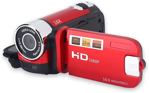 Vendos85 Noir Caméscope Numérique Full Hd De 2,7 Pouces 1280 X 960 - Neuf - Image 3