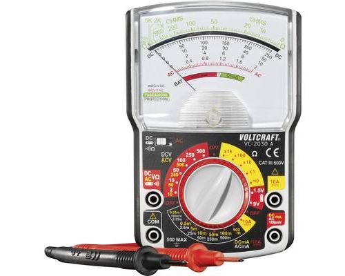 Non Communiqué Voltcraft Vc-2030A Multimètre Analogique Cat Iii 500 V