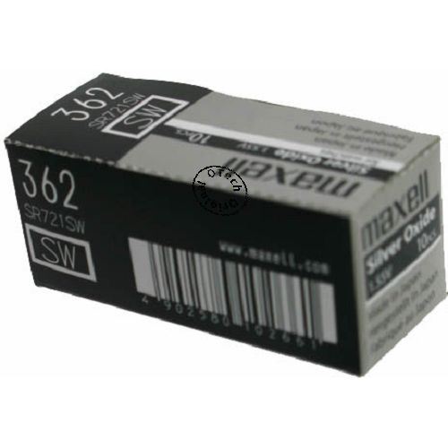 Pack de 10 piles maxell compatible avec GP 362 - Otech