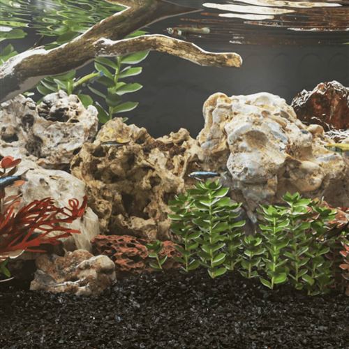 Meilleurs prix pour vidaXL Pierres du Dragon, Décoration pour Aquarium, Pierre Naturelle pour Micro-paysages Aménagement des Jardins, 10 kg Marron 1-10 cm