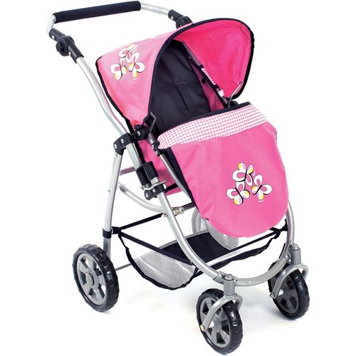 Bayer Chic 2000 La Poussette Pour Poupée Combinée 3 En 1 Emotion - All In Bleu - vue 2