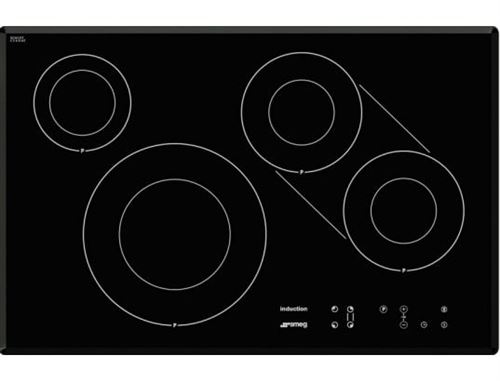 Smeg SI3842B table de cuisson à induction - vitrocéramique