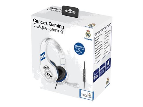SuBsonic - Soccer 2018 Edition Paris Saint Germain - koptelefoon - over oor - met bekabeling - 3,5 mm-stekker