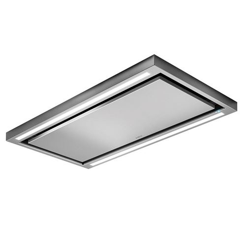 Hotte De Plafond Elica Prf0142094 Cloud Seven Ix / A / 90 - 760 M3 Air / H Max - 3 Vitesses - L 90 Cm -