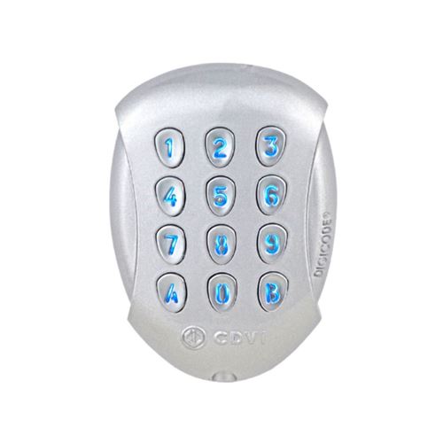 Digit Clair Cdvi Security F0201000047-J Serrure À Code 12 V, 24 V, 48 V Ip65 Bluetooth, Avec Clavier Éclairé - Image 1