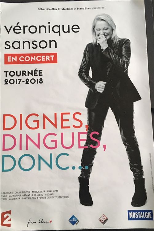 Véronique SANSON - Dignes, Dingues, Donc… - AFFICHE État correct - N/A reconditionné disponible sur Fnac