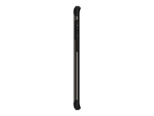 Spigen Tough Armor - Achterzijde behuizing voor mobiele telefoon - polycarbonaat, thermoplastic polyurethaan (TPU) - staalgrijs - voor Samsung Galaxy S9+
