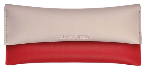 Moses pochette All you need20,5 cm beige/rouge