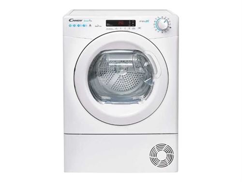 Candy SMART Pro CSO H10A2DE-S - Sèche-linge - indépendant - WiFi - largeur : 59.6 cm - profondeur : 58.5 cm - hauteur : 85 cm - chargement frontal - blanc