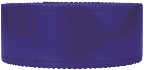 Ruban charlotte dentelle bleu