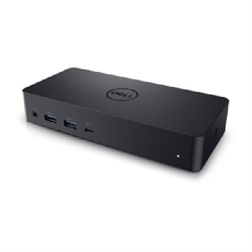 DELL D6 Avec fil USB 3.0 (3.1 Gen 1) Type-C Noir - Stations d'accueil (Avec fil, USB 3.0 (3.1 Gen 1