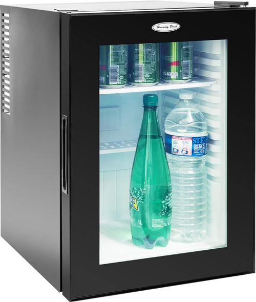 Brandy Best WINDOW400 Mini-bar 35 litres vitré totalement silencieux A+