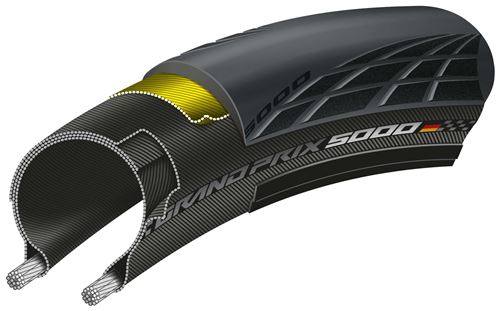 Continental pneu Grand Prix 500028 x 7/8 (23-622) plié