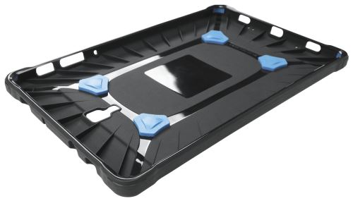 Coque de protection renforcée Mobilis Protech Pack pour Galaxy Tab A 2018 10,5'' - Bandoulière incluse - Noir