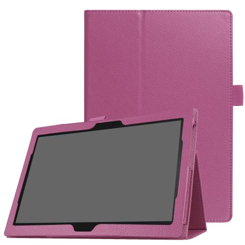 Étui en PU antichoc durable pour Lenovo Tab4 10 X304F 304N - Violet