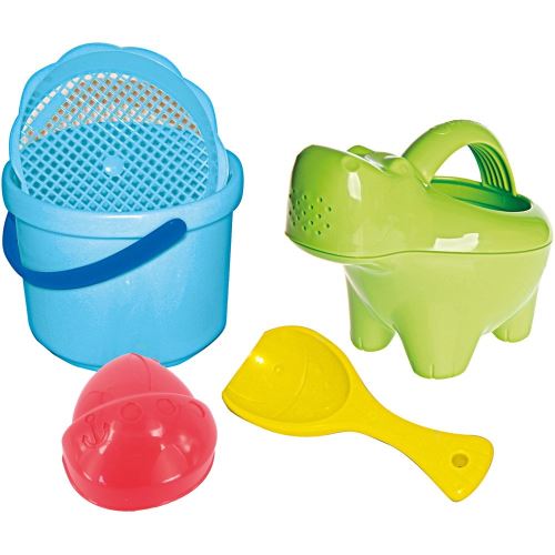 Sandspielzeug Hippo Set fashion 5-teilig spielstabil