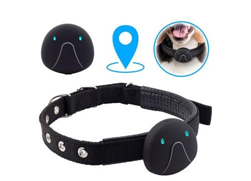 Traceur GPS avec collier pour chiens - Étanche 500mAh - Suivi en