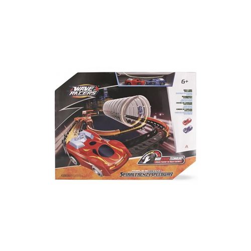 Circuit Wave Racer Spiral Frenzy - 9 loopings + 2 voitures