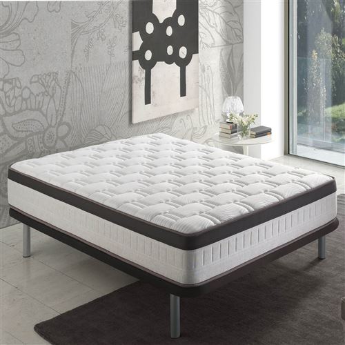 Matelas &agrave; m&eacute;moire de forme SUPREME 140X190 - 27cm &Eacute;paisseur marcKonfort
